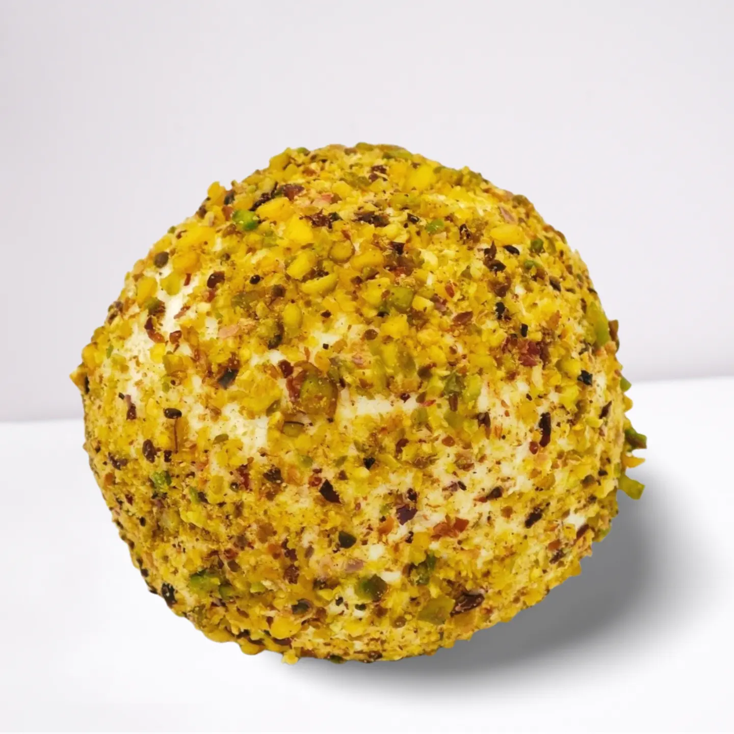 Caprino speziato al pistacchio – formaggio biologico capra Girgentana